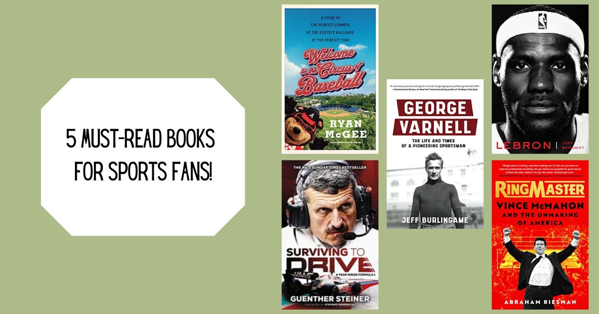 5 Must-Read Books for Sports Fans!