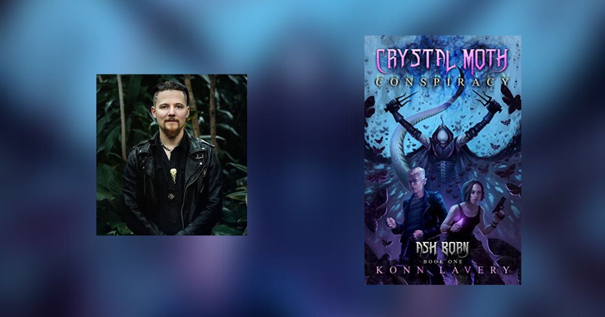 Interview with Konn Lavery, Author of Crystal Moth Conspiracy
