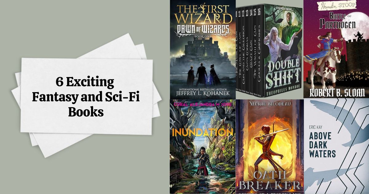 6 Exciting Fantasy and Sci-Fi Books