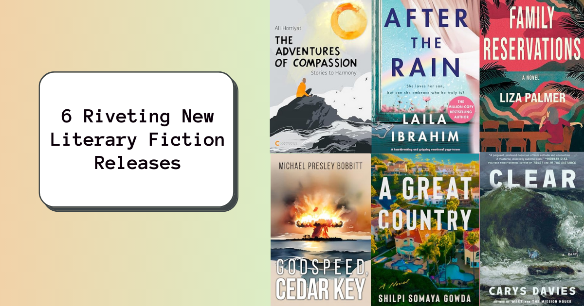 6 Riveting New Literary Fiction Releases