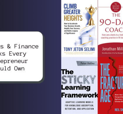 Business & Finance Books Every Entrepreneur Should Own