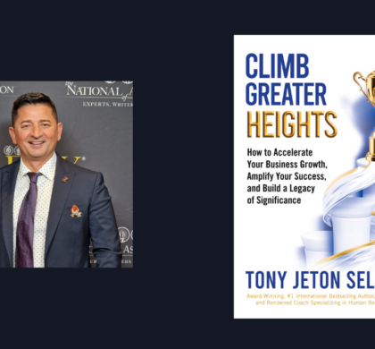 Interview with Tony Jeton Selimi, Author of Climb Greater Heights