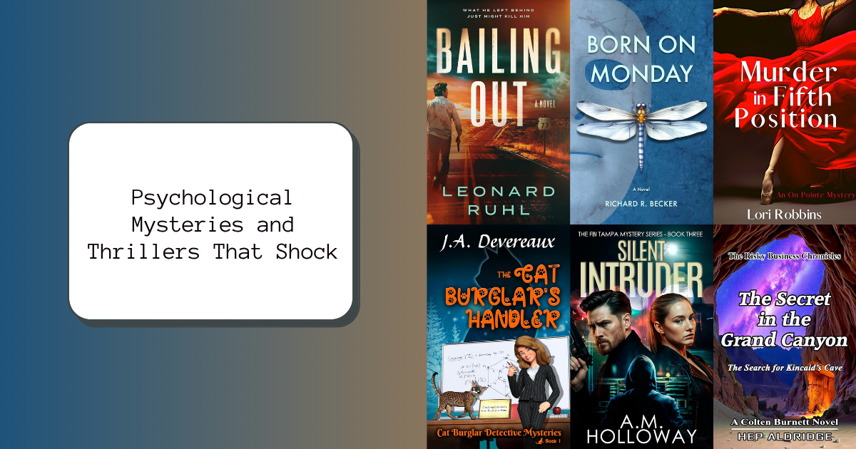 Psychological Mysteries and Thrillers That Shock