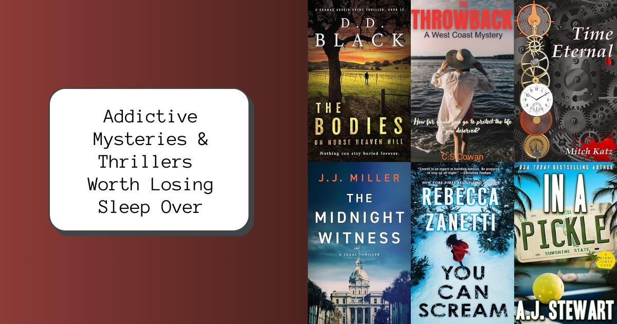 6 Mysteries and Thrillers to Read if You’re a Fan of John Grisham