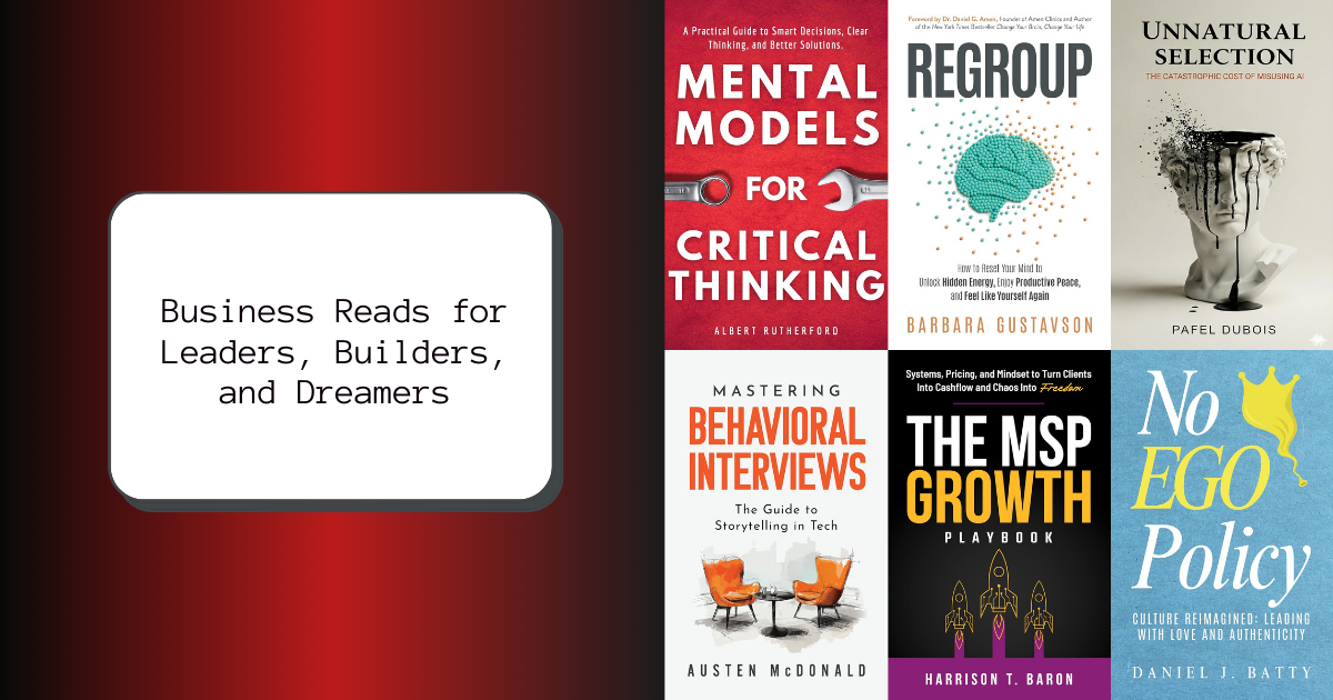 Business Reads for Leaders, Builders, and Dreamers